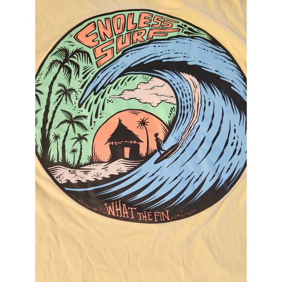 What the Fin Men's Graphic Tee Shirt XXL - Picture 6 of 6